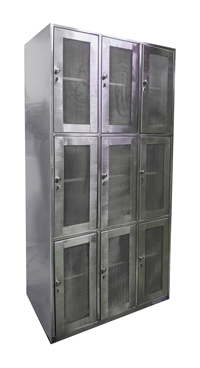 Locker en acero inoxidable