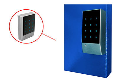 Locker con cerradura digital táctil